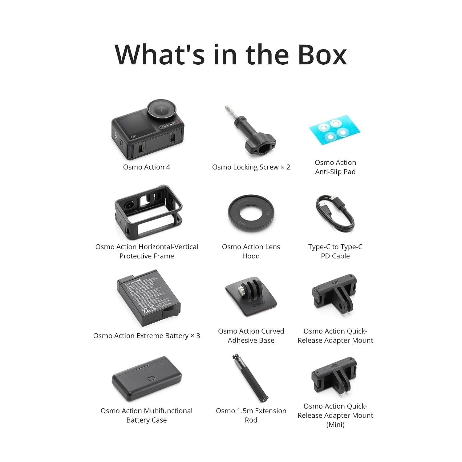 DJI Osmo Action 4 Adventure Combo - cambuy-lives DJI Osmo Action 4 Adventure Combo - cambuy-lives
